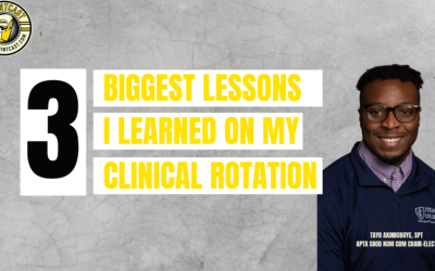 The 3 Most Important Lessons I Learned On My Clinical Rotation